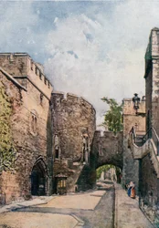 The Bloody Tower and Jewel House (Wakefield Tower), Looking East