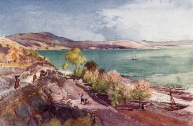 The Lake of Galilee, looking North from Tiberias