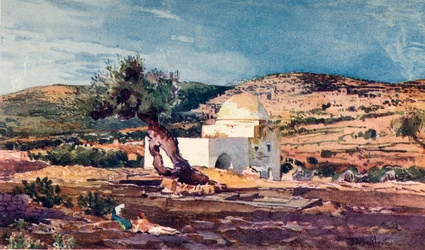 The Tomb of Rachel on the Road from Jerusalem to Hebron