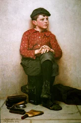 Shoeshine Boy, New York
