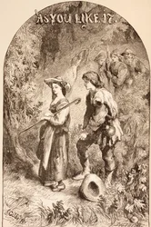 Illustration for As You Like It, from 