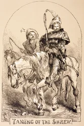 Illustration for The Taming of the Shrew, from 