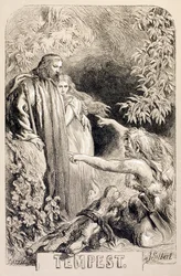 Illustration for The Tempest, from 