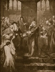 King Richard II Resigning the Crown to His Cousin Bolingbroke