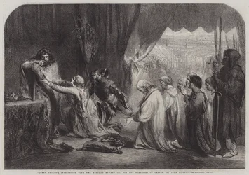 Queen Philippa Interceding with Her Husband Edward III for the Burgesses of Calais