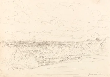 Distant View of Greenwich