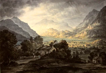 Place Fell and Hellvellyn, Ullswater, from Gowbarraow Park