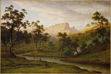 Sunset in Ben Lomond, Tasmania