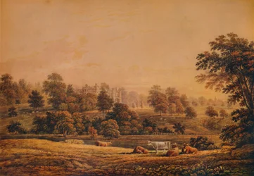 View of Aldenham Abbey: Hertfordshire, 18th-19th century, 1935