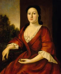 Portrait of Mrs John Greenleaf, nee Priscilla Brown