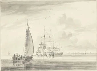 Ships on Calm Water