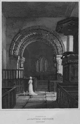 Interior of Aspatria Church, Cumberland