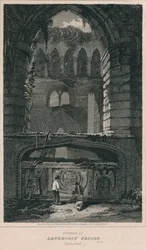 Interior of Lanercost Priory, Cumberland, 1814