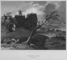 Mitford Castle, Northumberland