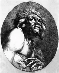 Caliban, from The Tempest, 1776