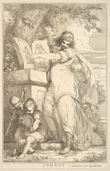 Comedy from Fifteen Etchings Dedicated to Sir Joshua Reynolds