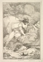 Elegy from Fifteen Etchings Dedicated to Sir Joshua Reynolds