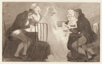 Group at a Table, 1806