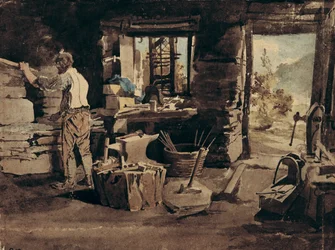 Interior of the Smithy, Ambleside