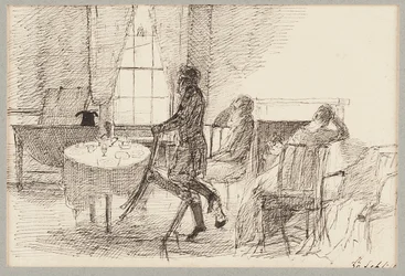 Interior with Figures