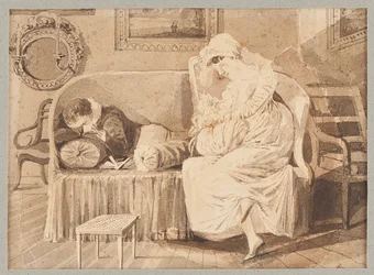 Three on a Sofa, 1805
