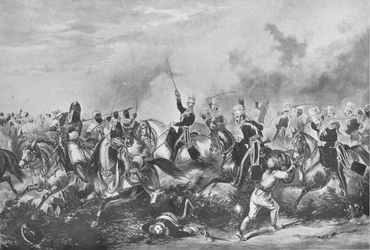 The 3rd Light Dragoons at Chillienwallah
