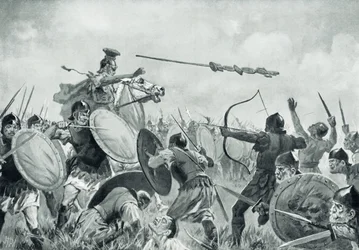 A Roman battle with the Volscians