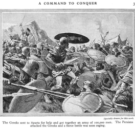 The Battle of Marathon, c.1940s