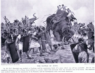 The Battle of Zama 203 BC