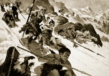 The Cimbri in the Alps