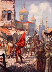 The Return of Ivan the Terrible to Moscow After the Conquest of Kazan