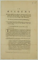 The Memorial of John Harrison