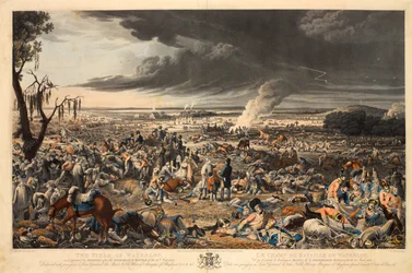 The Field of Waterloo, as it appeared the morning after the memorable battle of the 18th June 1815