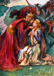 Queen Guinevere Welcomes Enid