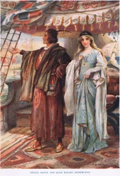 Prince Henry and Elsie Sailing Home