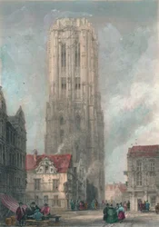 The Church of St. Rembauld, Mechlin, mid-late 19th century