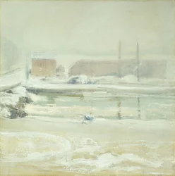 River Scene at Cos Cob