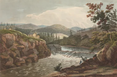 Little Falls at Luzerne No. 1 of The Hudson River Portfolio