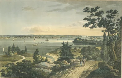 New York from Weehawk