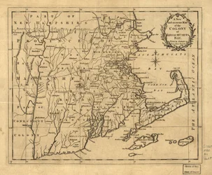 A New and Accurate Map of the Colony of Massachusetts Bay, in North America