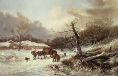 Winter on the borders of Sherwood Forest