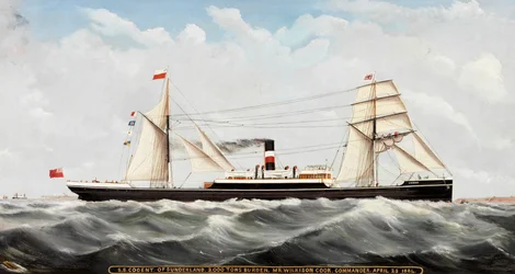 S.S. Cogent of Sunderland, 1884-85