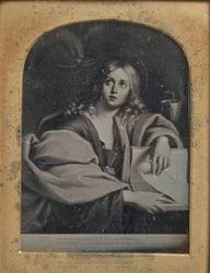 Copy of the Painting St. John the Evangelist by Domenichino