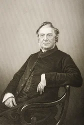 Hugh Stowell (1799-1845) engraved by D.J. Pound from a photograph, from 