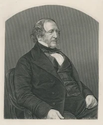 John Campbell, 1st Baron Campbell of St. Andrews, engraved by D.J. Pound from a photograph, from 