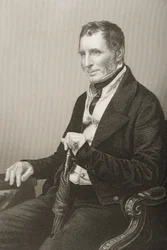 Joseph Warner Henley engraved by D.J. Pound from a photograph, from 