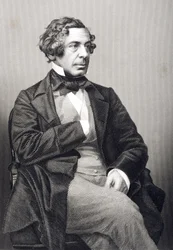 Samuel Warren (1807-77) engraved by D.J. Pound from a photograph, from 