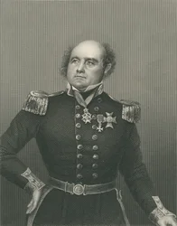 Sir John Franklin engraved by D.J. Pound from a photograph, from 