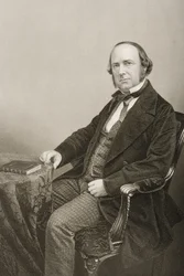 Thomas Wright (1810-77) engraved by D.J. Pound from a photograph, from 