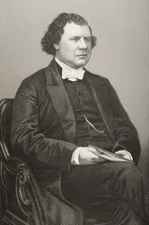 William Morley Punshon engraved by D.J. Pound from a photograph, from 